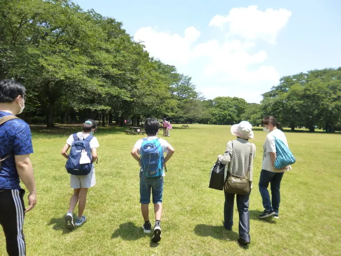 放課後等デイサービス桜梅桃李/近くの公園に！