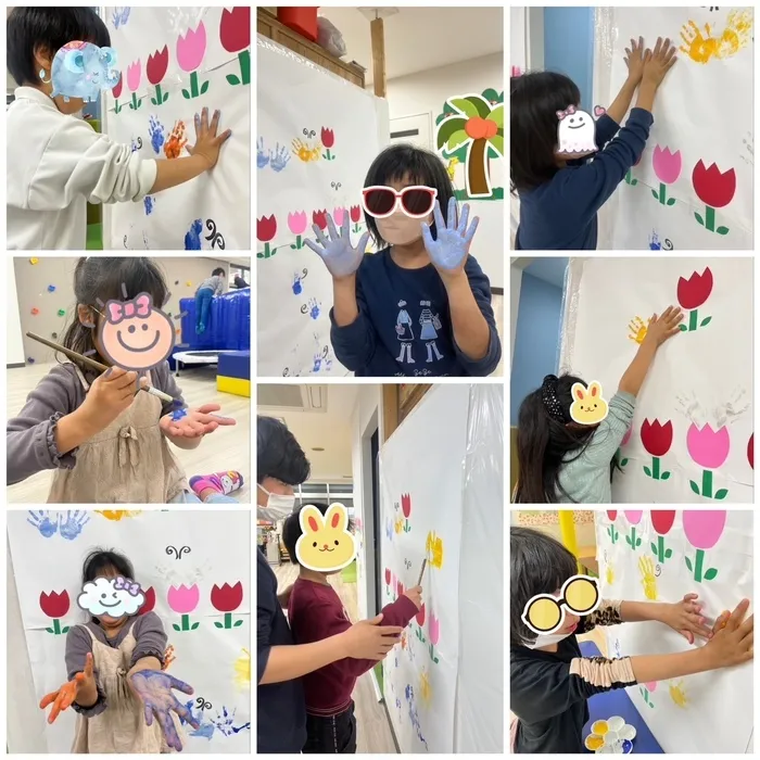 きりんのあくび　kids　ながせ/✨🎨製作をダイナミックに🎨✨