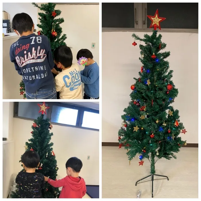 きりんのあくび　kids　ながせ/クリスマスの準備🎄