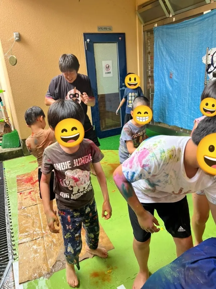 きりんのあくび　kids　ながせ/🌈カラフル☆ボディペインティング🌈