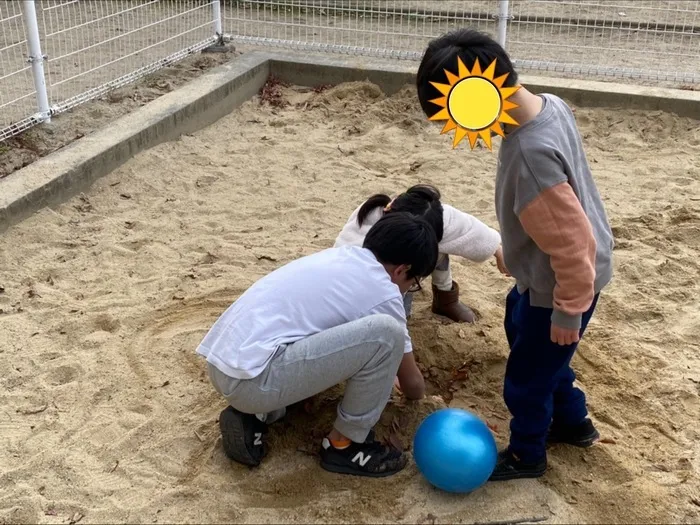 きりんのあくび　kids　ながせ/新年初の公園あそび🤗