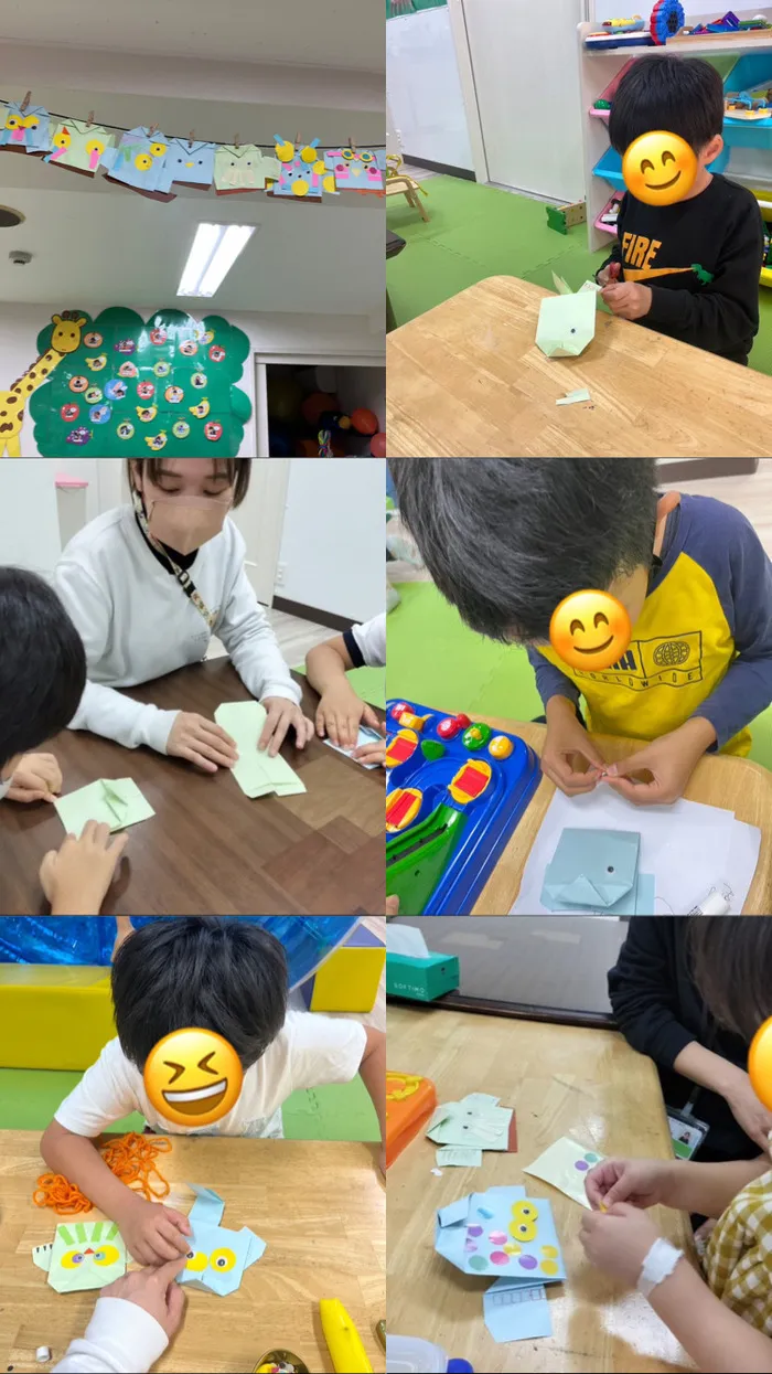 きりんのあくび　kids　ながせ/✂フクロウ製作🦉