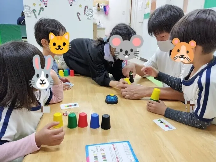 きりんのあくび　kids　ながせ/🌼カップ積みゲームに挑戦🌼