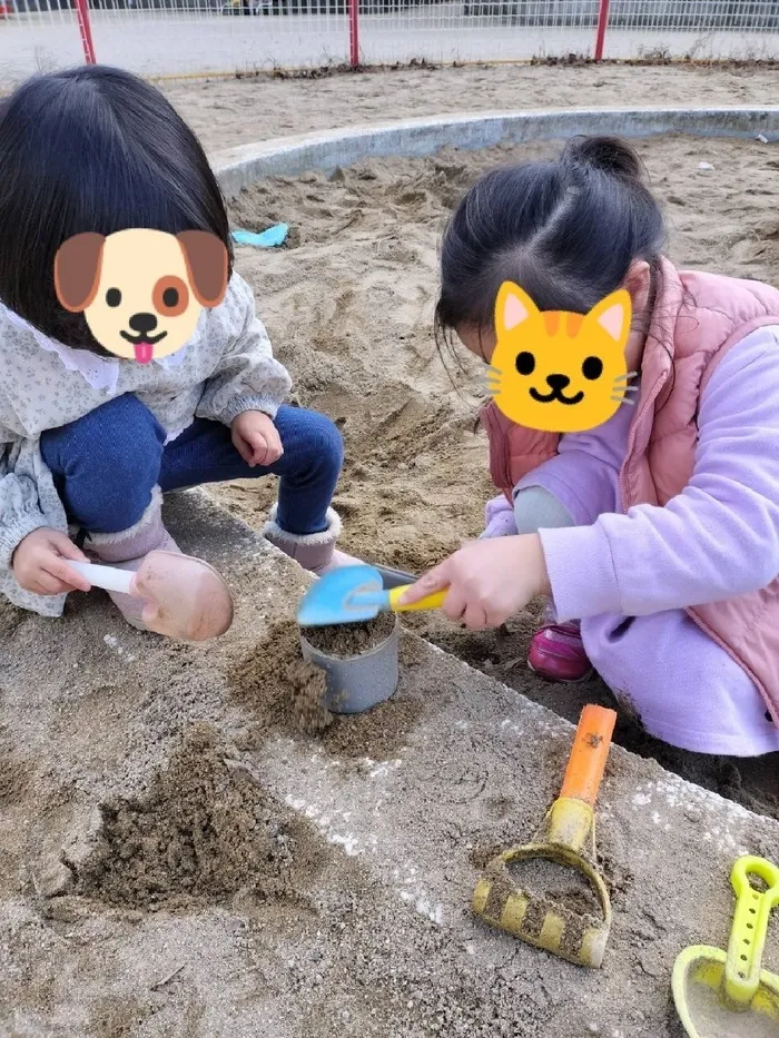 きりんのあくび　kids　ながせ/😊たのしいお砂場遊び😊✨