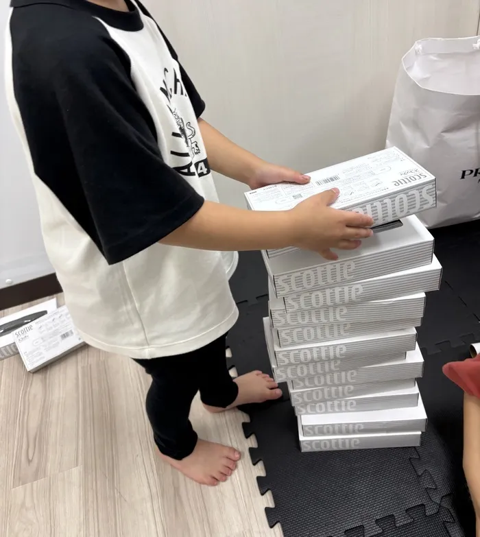きりんのあくび　kids　ながせ/積み積みゲーム🗼