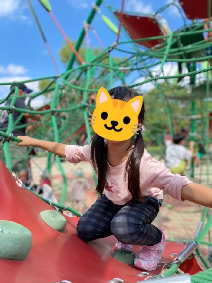 きりんのあくび　kids　ながせ/😊公園でアスレチック😊