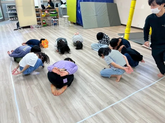 きりんのあくび　kids　ながせ/ハンカチ落とし！