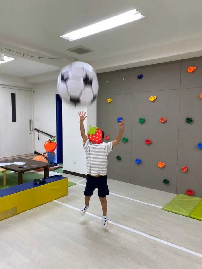 きりんのあくび　kids　ながせ/⚽サッカーキャッチ⚽