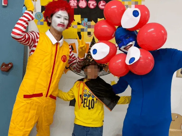 きりんのあくび　kids　ながせ/ハロウィン🎃