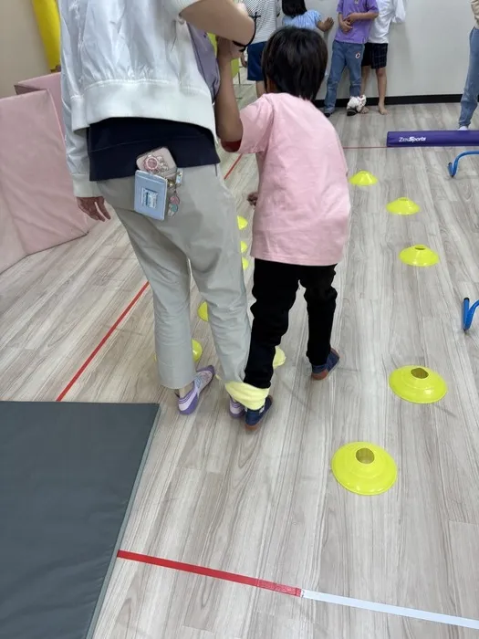 きりんのあくび　kids　ながせ/二人三脚サーキット