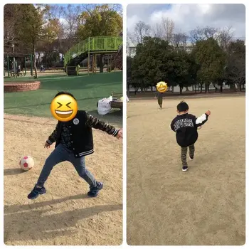 きりんのあくび　kids　ながせ/サッカーに挑戦！！