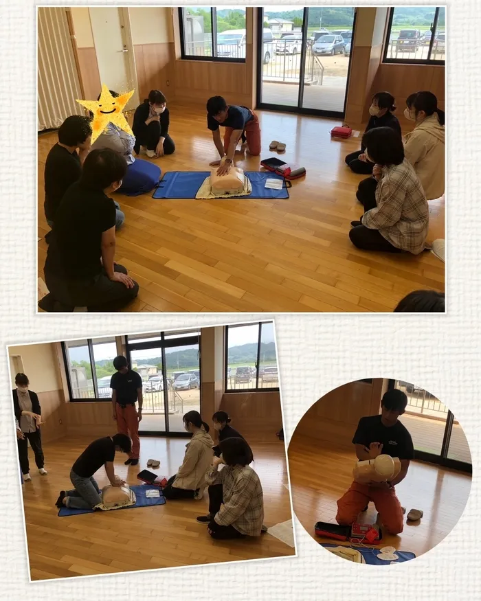 児童発達支援センターひよこ/救命救急法体験🚑🚑💨