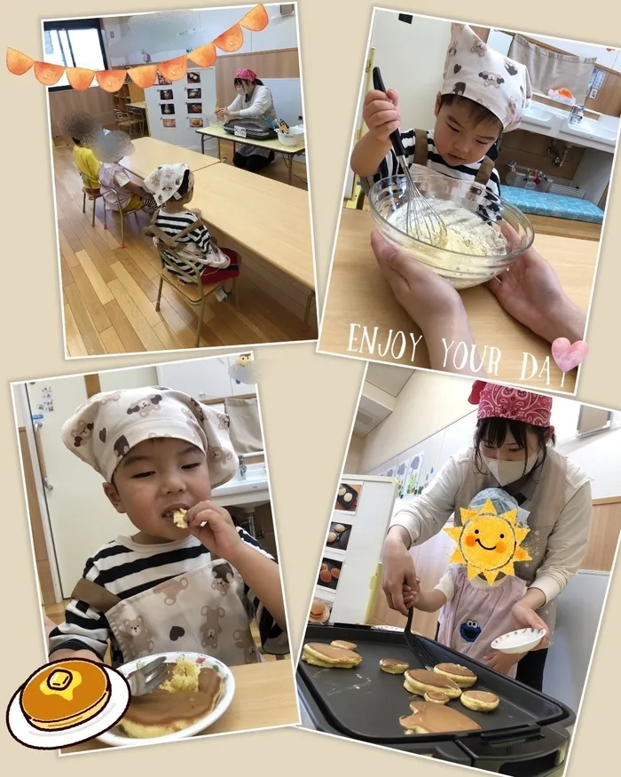 児童発達支援センターひよこ/🍴調理実習🥞