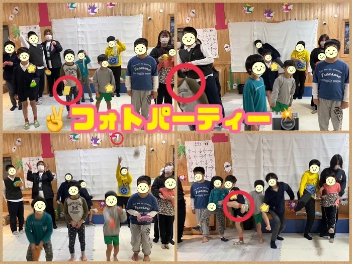 【遊び×社会性】児童発達支援事業所　癒しの森Kidsいくの/✌フォトパーティー📸