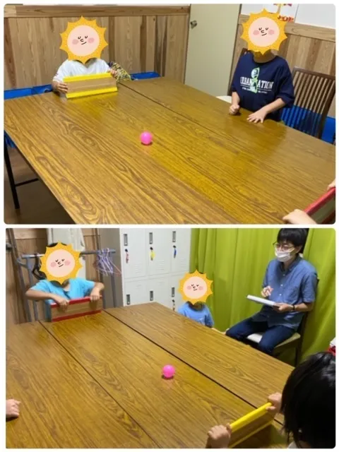 【遊び×社会性】放課後等デイサービス　癒しの森Kidsいくの/卓球バレー