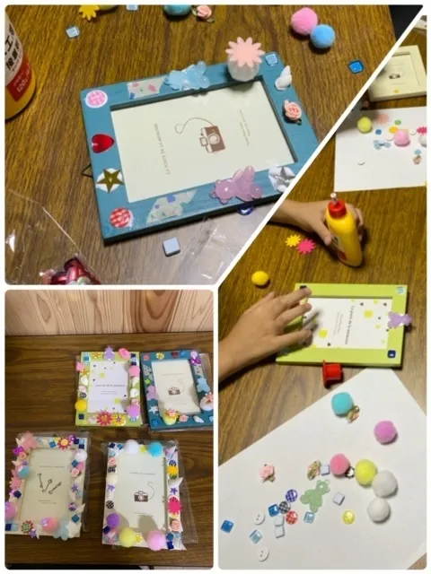 【遊び×社会性】放課後等デイサービス　癒しの森Kidsいくの/フォトフレームデコレーション