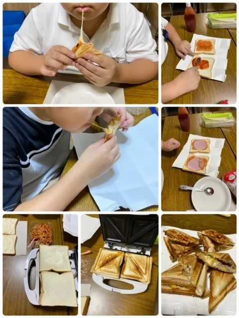 【遊び×社会性】放課後等デイサービス　癒しの森Kidsいくの/ホットサンド🥪その2