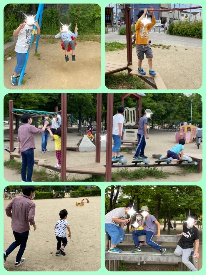 【遊び×社会性】放課後等デイサービス　癒しの森Kidsいくの/公園遊び