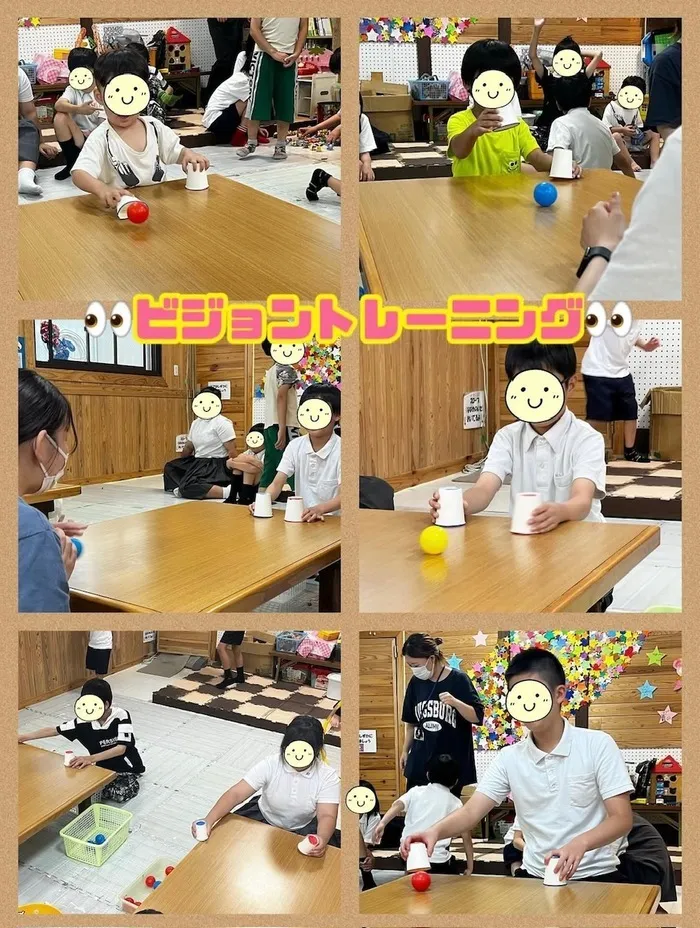 【遊び×社会性】放課後等デイサービス　癒しの森Kidsいくの/ビジョントレーニング🥎