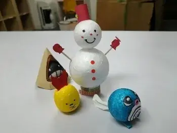 ばうむはうす/雪だるま人形を作ろう