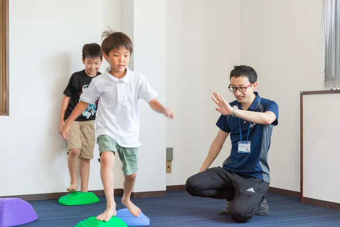 【姿勢を整える運動療育】 みらいーく初石