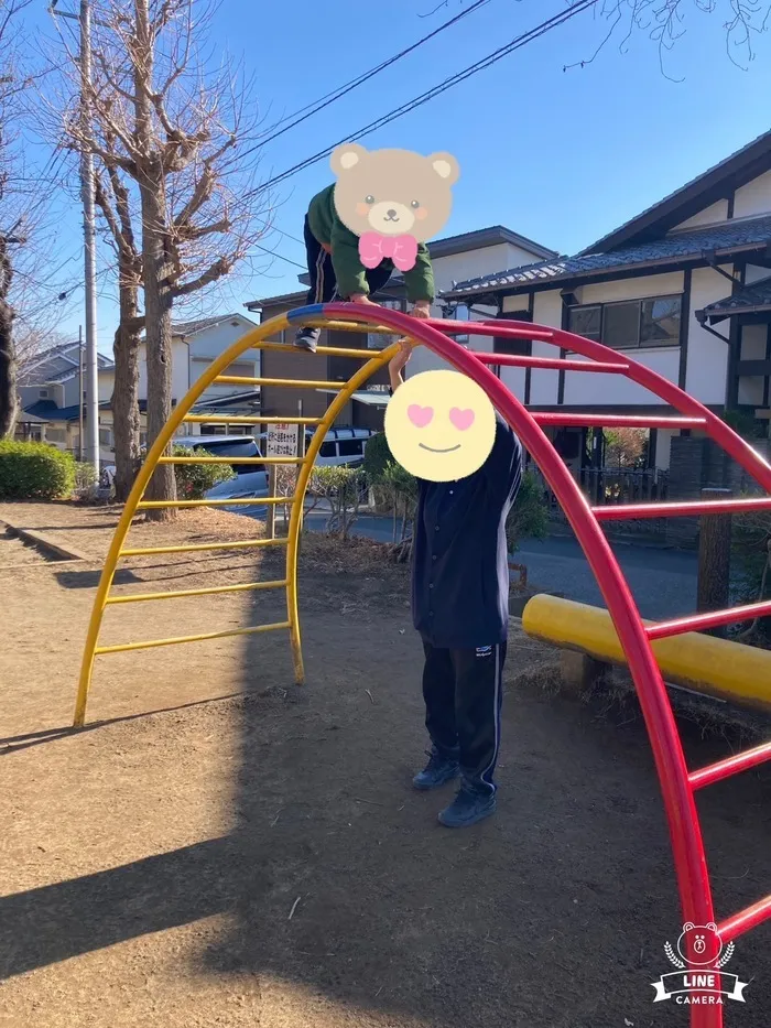 【姿勢を整える運動療育】 みらいーく初石/公園活動🌟