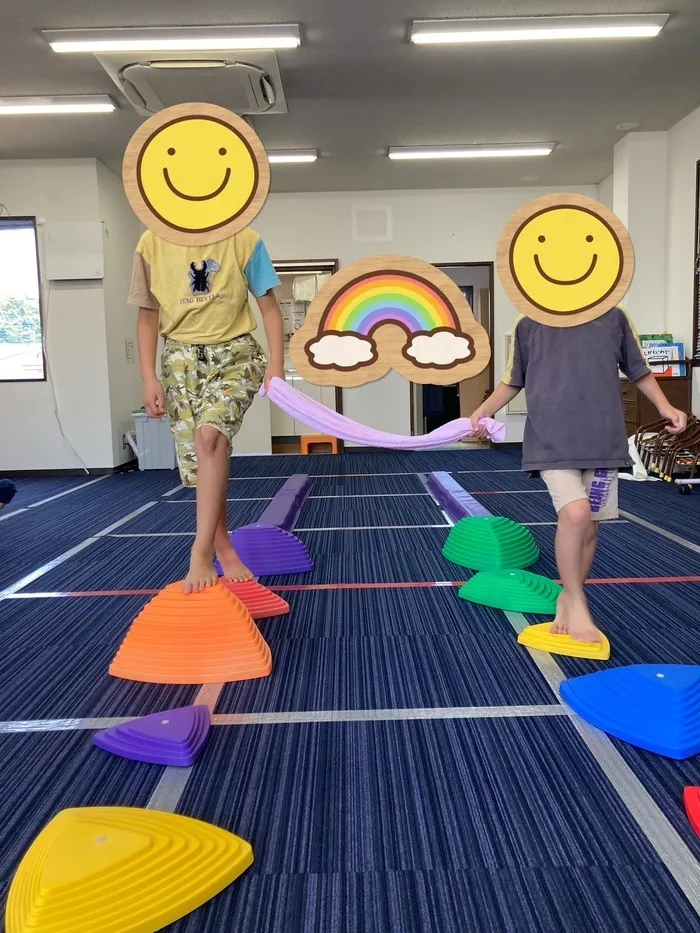 【姿勢を整える運動療育】 みらいーく初石/グラグラつり橋を渡り切れ！👣