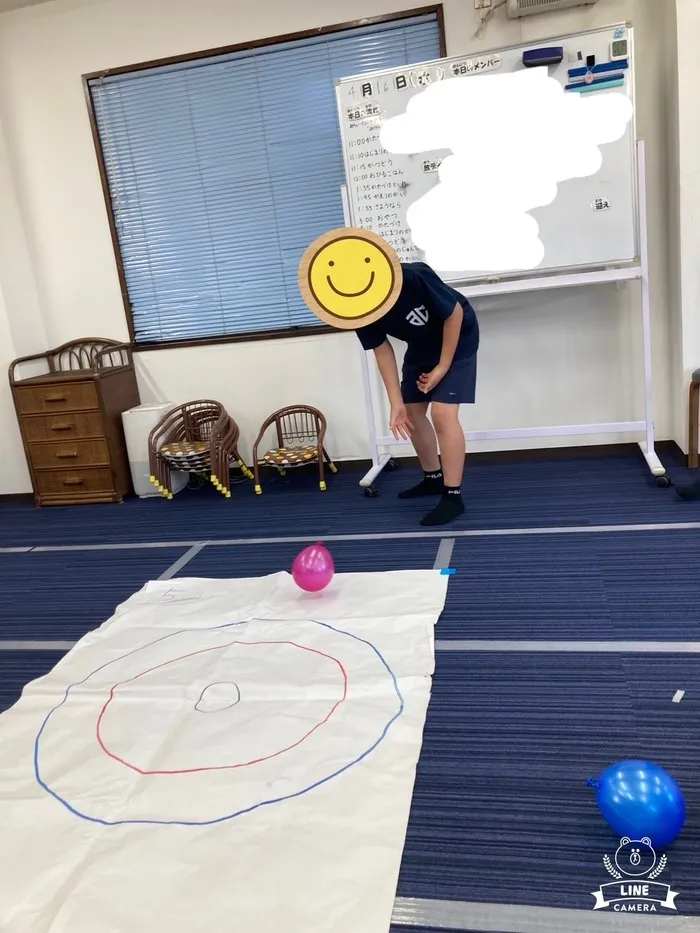 【姿勢を整える運動療育】 みらいーく初石/風船ボッチャ🎈