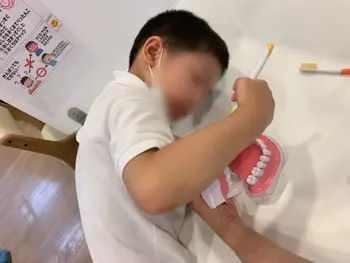 さくらこどもセンター神戸北野校/SST『歯ブラシの持ち方・歯の磨き方』✨