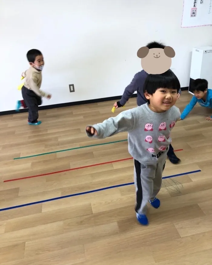 児童発達支援　あていんぷらすわん/室内運動遊び🥎