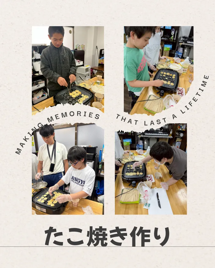ジュビコテック/たこ焼き作り🐙