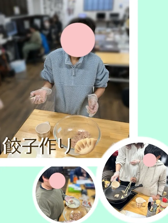 ジュビコテック/餃子作り🥟＼(^o^)／