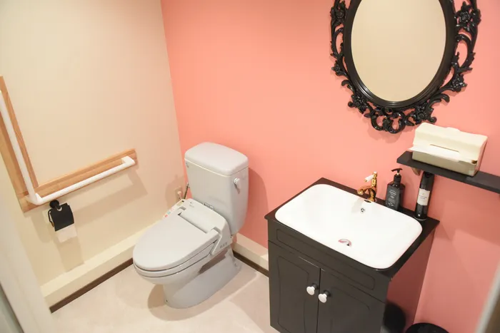 トイレに行くのも楽しくなるように(^_-)-☆