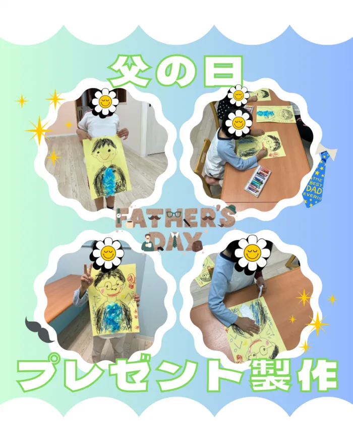 コペルプラス　天保山教室/父の日製作をしました👔🩵