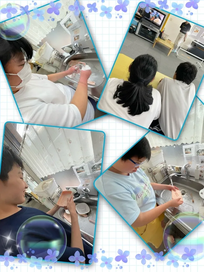 HIYOKO STYDY小山教室/HIYOKO STUDY小山教室　お弁当箱を洗おう🫧