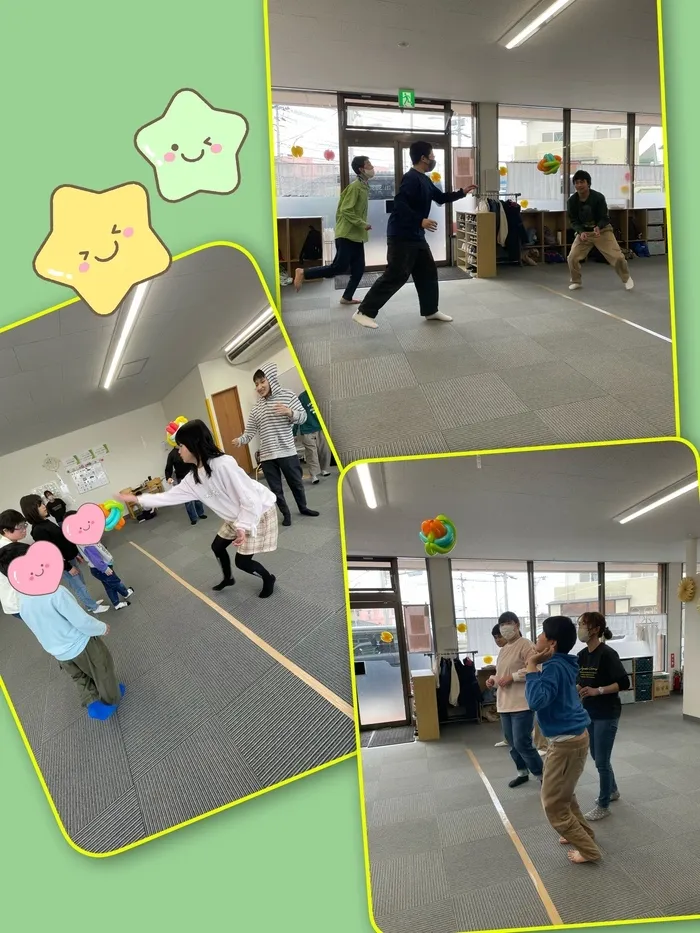 HIYOKO STYDY小山教室/HIYOKO STUDY小山教室　風船バレー🎈