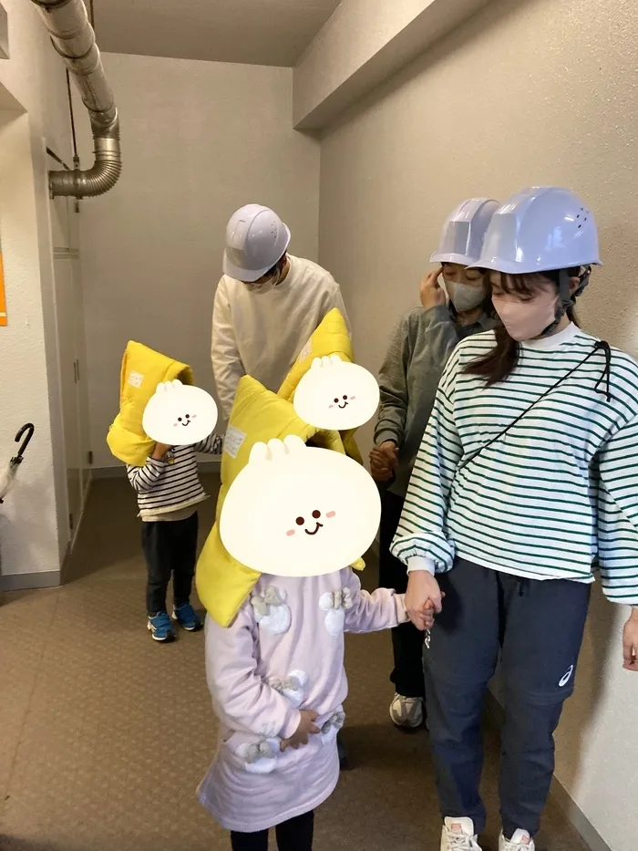 てらぴぁぽけっと　横浜センター北教室/避難訓練(^^)/