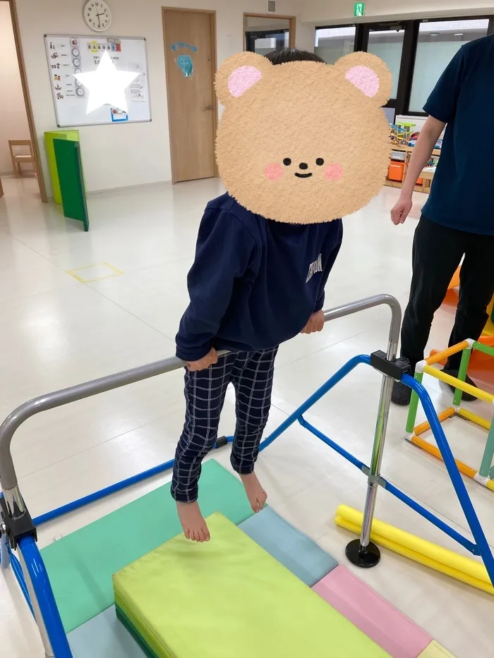 てらぴぁぽけっと　横浜センター北教室/粗大運動もたくさん取り入れています(^^)/