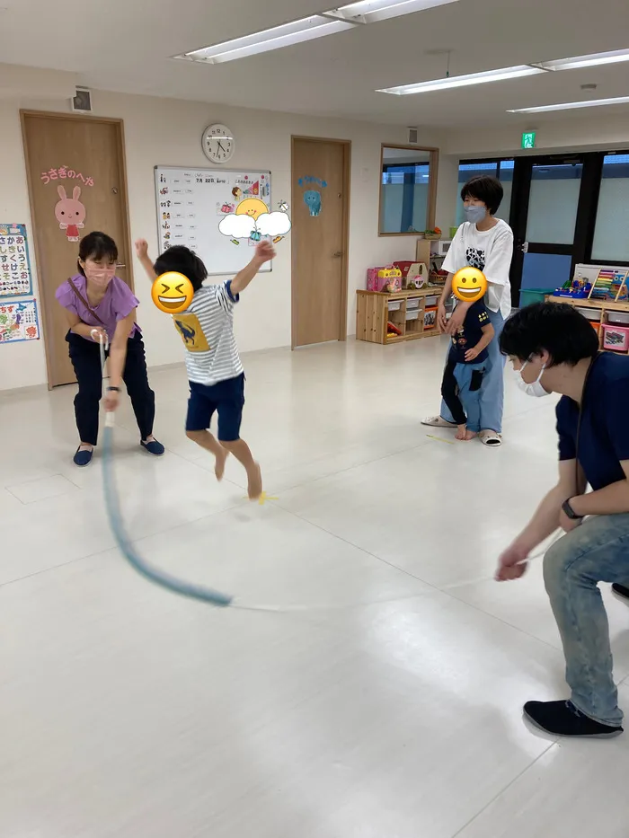 てらぴぁぽけっと　横浜センター北教室/なわとび(^^♪