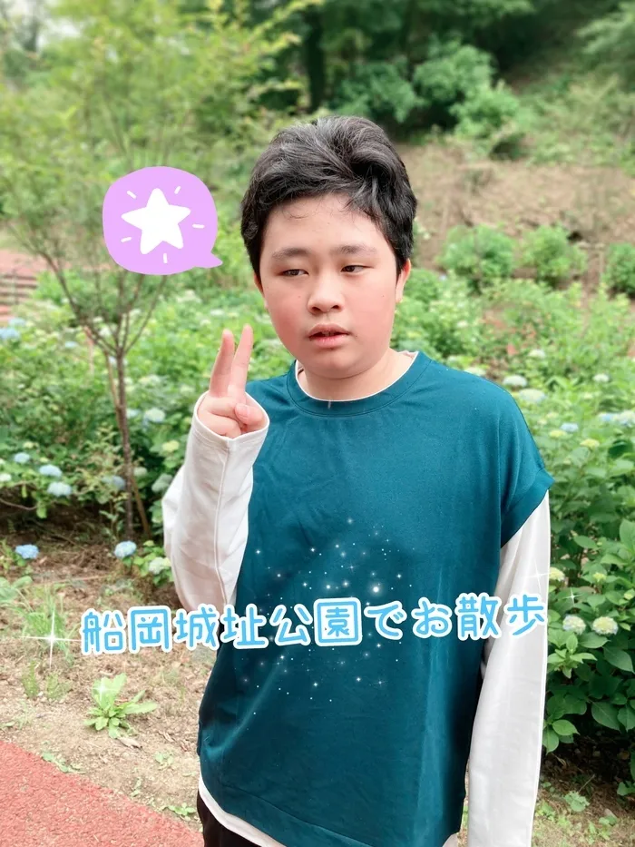 HIYOKO STUDY松ヶ丘教室/HIYOKOSTUDY松ヶ丘教室　船岡城址公園でお散歩🌼