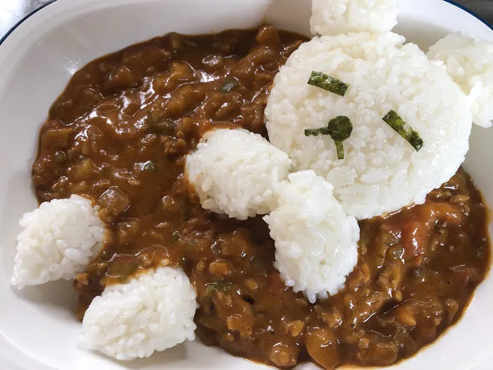 放課後等デイサービス心音～ころん～/畑の夏野菜をたっぷり！キーマカレー♫