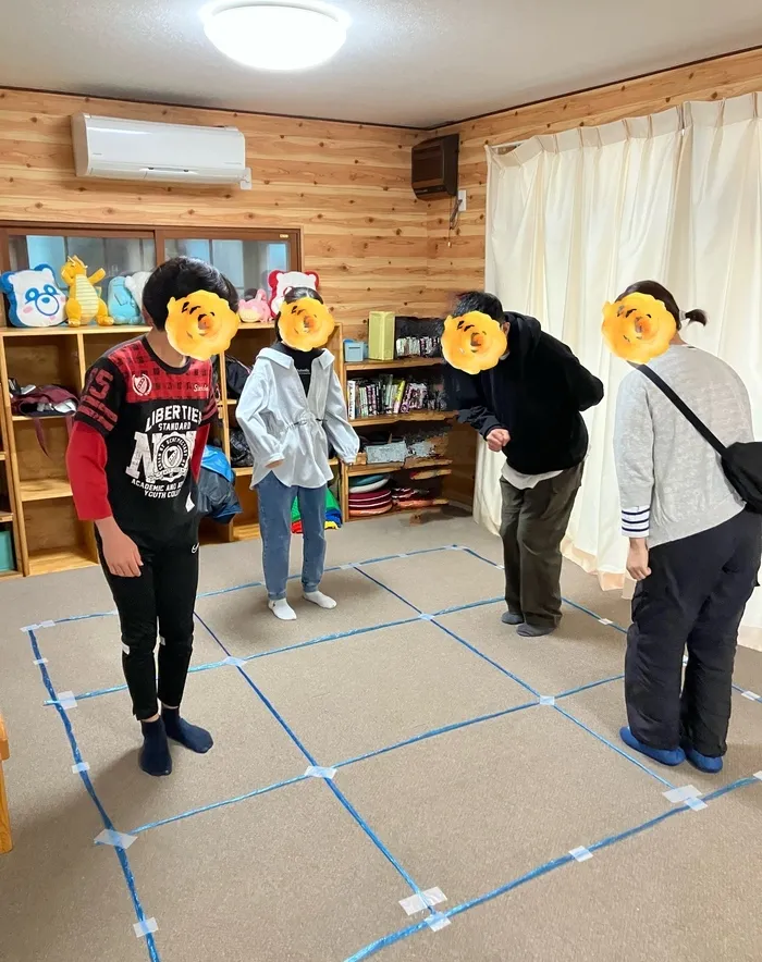 放課後等デイサービス心音～ころん～/９マス鬼ごっこ♫