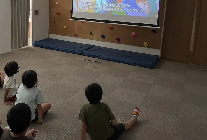 放課後等デイサービス　Happiness kids 下原（ハピネスキッズシモバル）/みんなで避難訓練をしたよ！