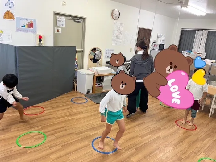 ST常駐！個別療育通所時毎回受けられます！園お迎えあり！児童発達支援事業所　メモリーの画像