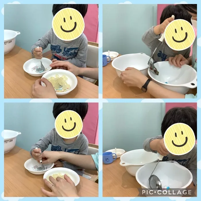 児童発達支援事業所　メモリー/食具を使おう✨🥄🍴