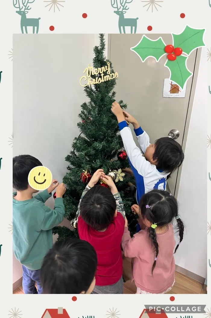 児童発達支援事業所　メモリー/飾り付け🎄