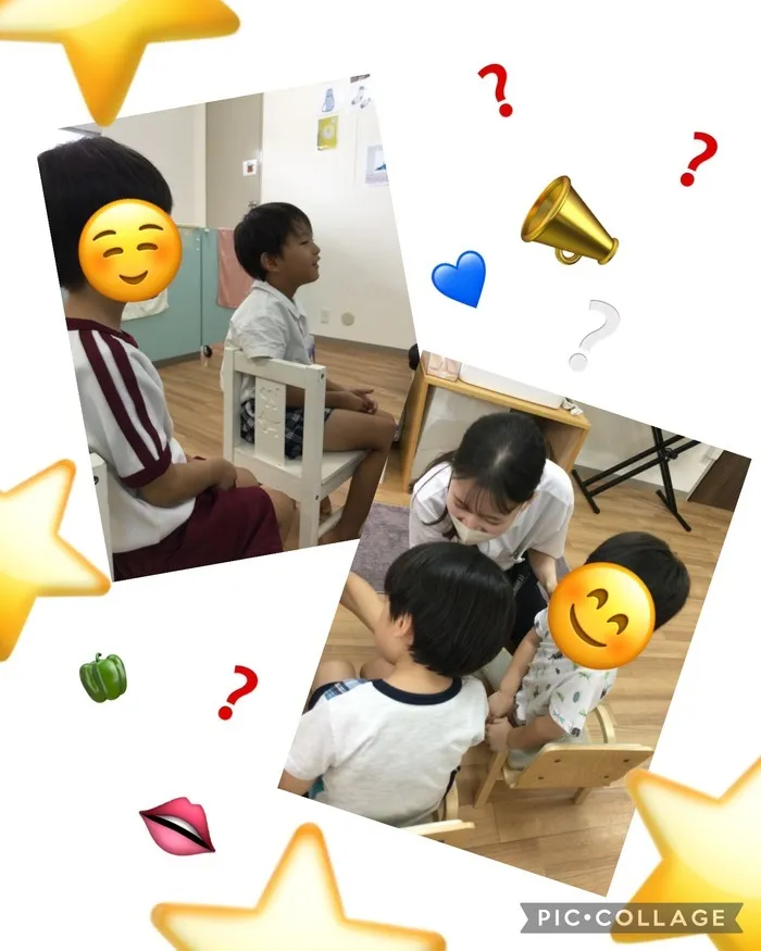 児童発達支援事業所　メモリー/伝言ゲーム👄📣