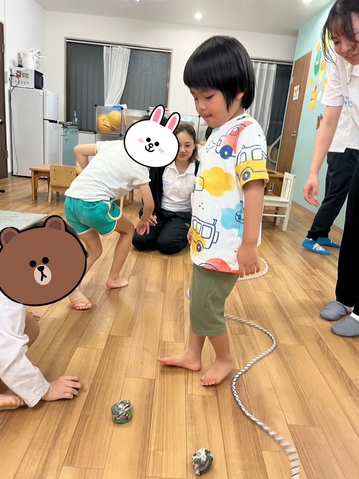 ST常駐！個別療育通所時毎回受けられます！園お迎えあり！児童発達支援事業所　メモリー/集団遊び🐍