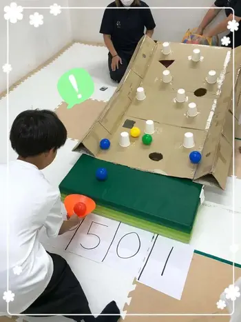 放課後デイサービスtoiro 仲町台/ピンボールゲーム！！