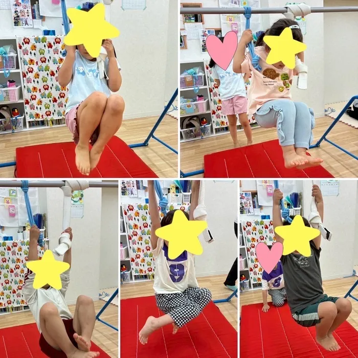児童発達支援らっふる/鉄棒ぶらさがり🤸